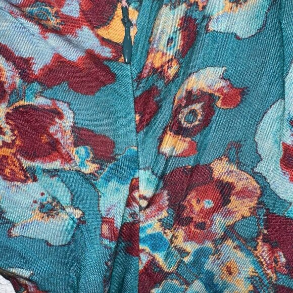 Ulla Johnson Women's Livia Dress, Jade Floral (L) - Picture 6 of 9